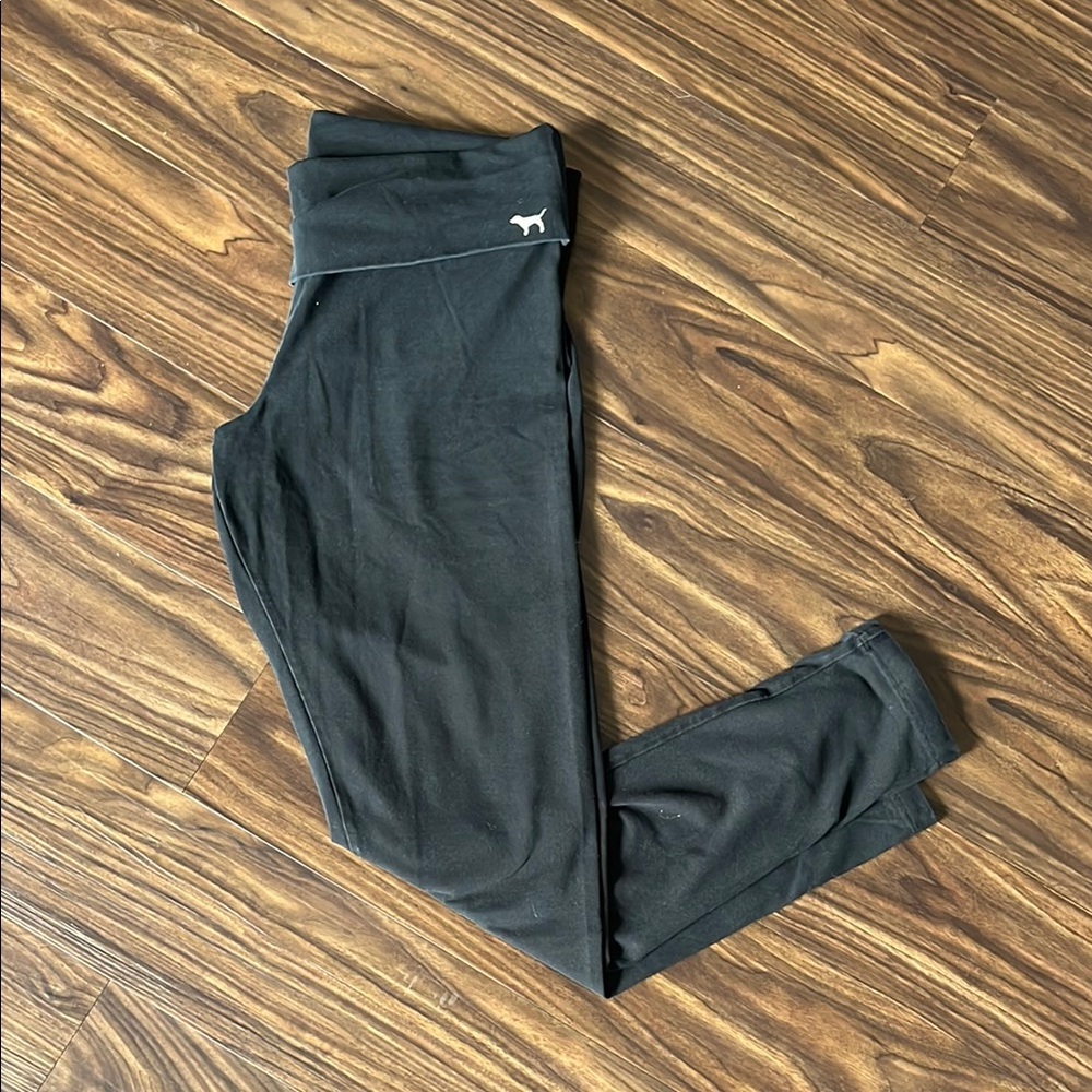 PINK Victoria's Secret Black Leggings